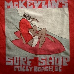 McKevlan’s Surf Shop Folly Beach, size 5T children’s tee